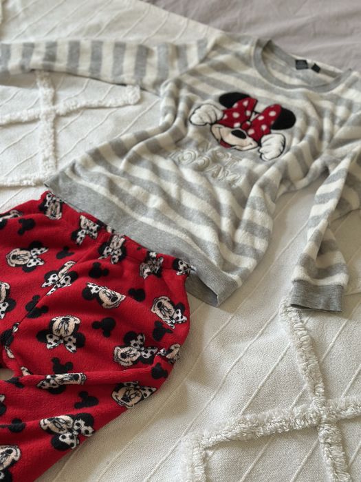 Piżama zestaw bluza i spodnie Disney Minnie Mouse