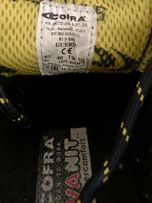 Botas de biqueira de aço