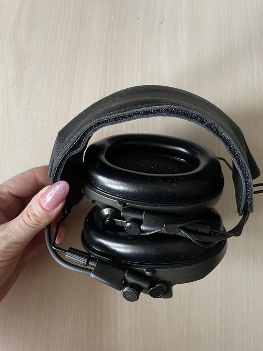 Активні навушники Sordin Supreme Pro X Slim Green (сумісні з ARC Rail)