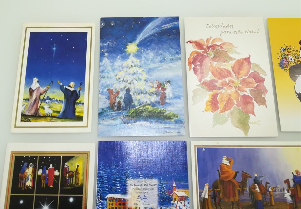 Postais de Natal edição antiga NOVOS