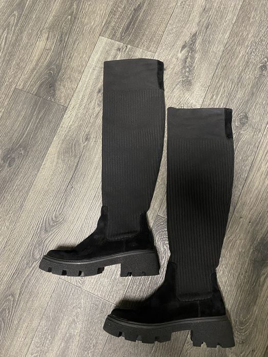 Чоботи жіночі замш розмір 38