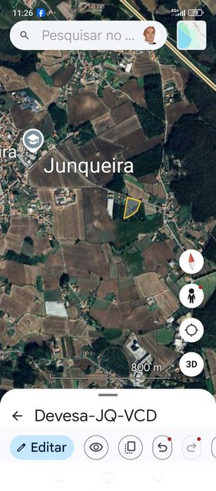 VENDO este campo, com cerca de 8800 m2, Junqueira, Vila do Conde.