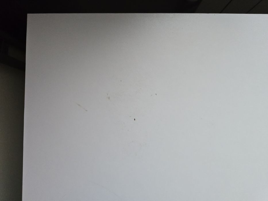 Białe biurko 120x55x76