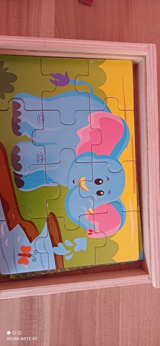 Puzzle drewniane 4x12