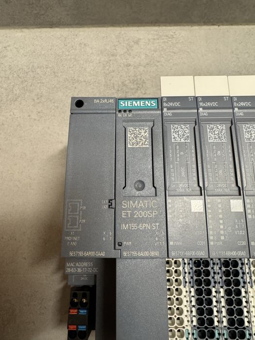 Siemens ET200SP - interfejs PROFINET