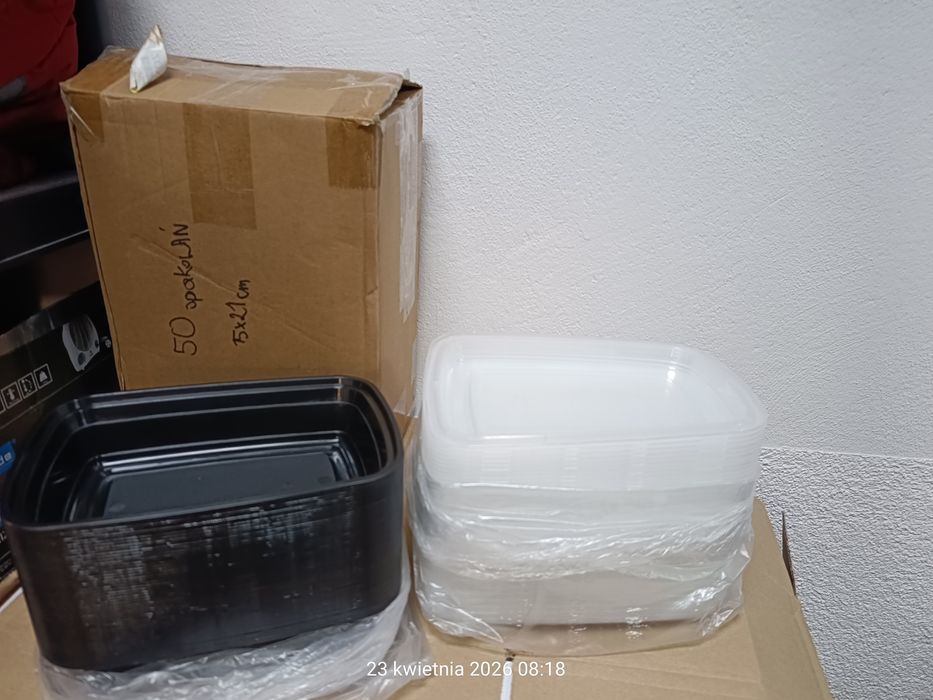 50 Plastikowych Opakowań 15x21 cm