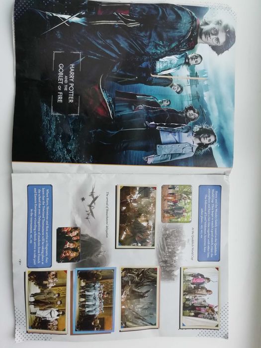 Альбом с наклейками Гарри Поттер /sticker album Harry Potter