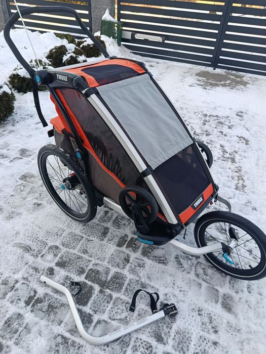 Przyczepka rowerowa Thule Cross1