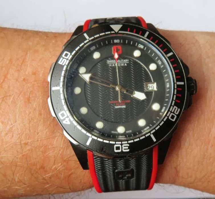 zegarek diver swiss military hanowa neptun