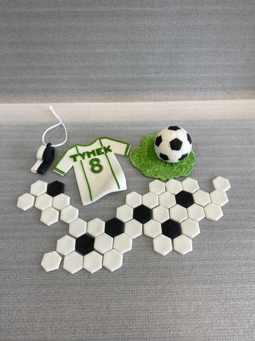 Dekoracja na tort dla piłkarza