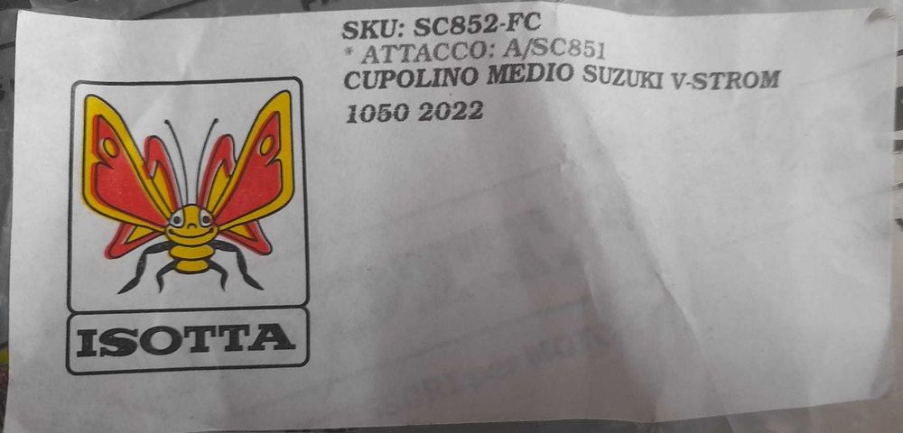 Vidro – Isotta MELLOW-SMOKE Suzuki V-STROM 1050 2022