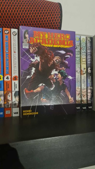 My hero Academia Volumes 3,6,8,9