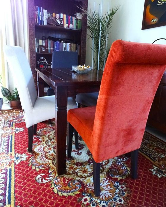 Orientalny stół Indyjski z 4 nowymi ślicznymi krzesłami z AlmiDecor