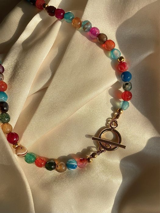 Naszyjnik handmade z kamieni naturalnych
