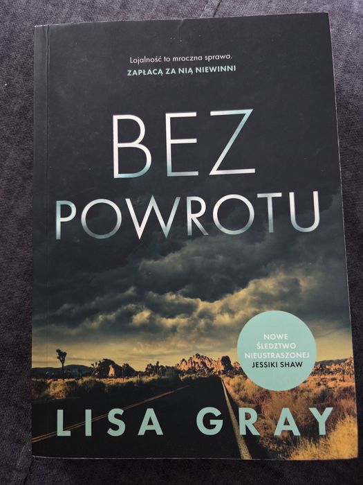 Książka bez powrotu lisa Gray
