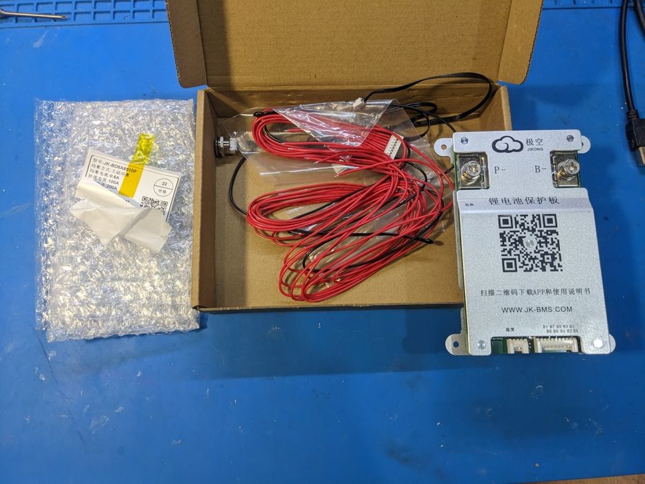 Смарт бмс Bms jk-bd6a8s10p 4-8s 100-200a