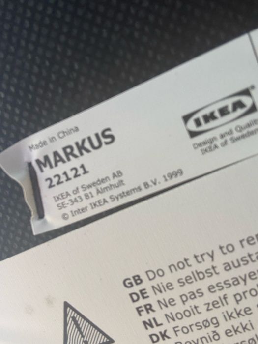Cadeira escritorio Markus IKEA
