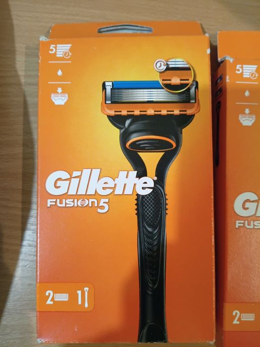 Gillette Fusion станок+2 катриджа, з Італії