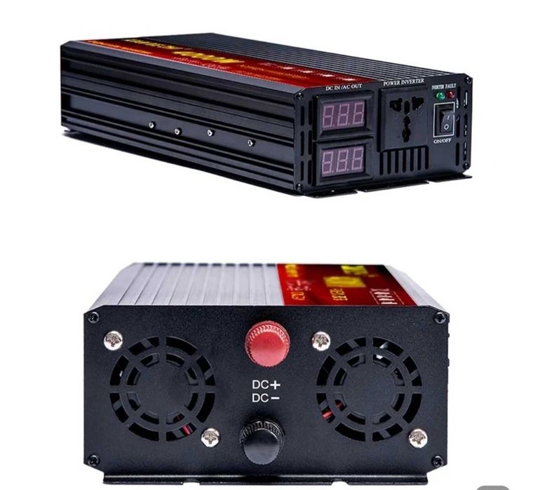 Przetwornica 12,24v na 230v 3000w czysty Sinus
