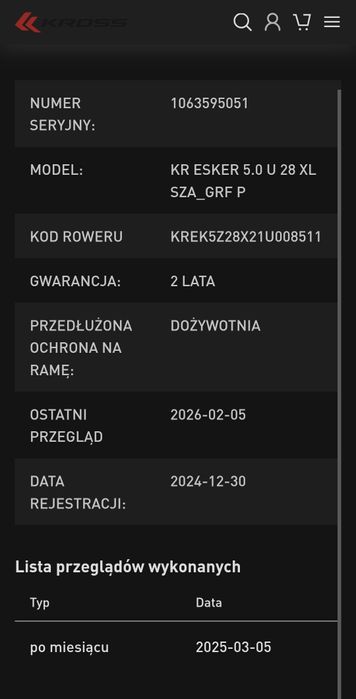 Kross Esker 5.0 XL 2025, Tubeless