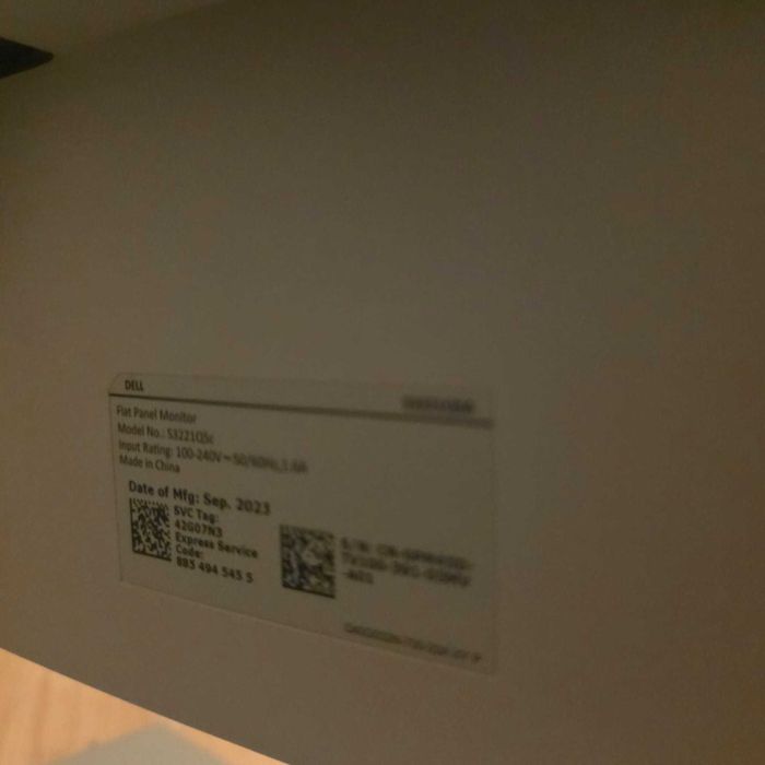 Monitor DELL S3221QS (32'' - 4K Ultra HD