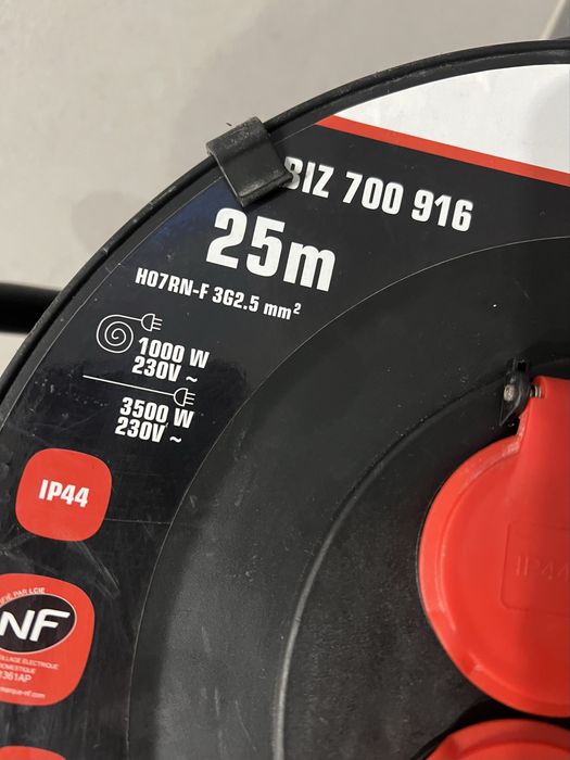 Подовжувач на котушці BizLine H07 RN-F 3G 2.5 mm