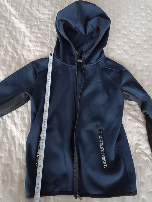 Kurtka bluza ocieplana Softshell 134-140cm chłopiec 8-10lat kaptur