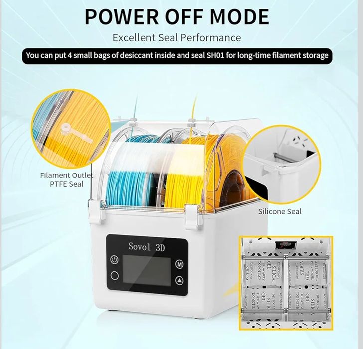 Сушарка для нитки Sovol для 3D printer