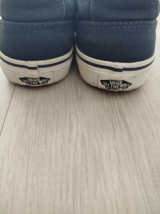 Vans azuis escuras tamanho 36 como novas