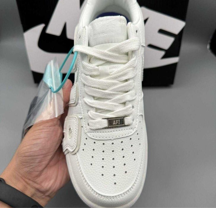 (БЕЗ ПЕРЕДОПЛАТИ) Nike Air Force Flea найк aip аер форс флеа білі
