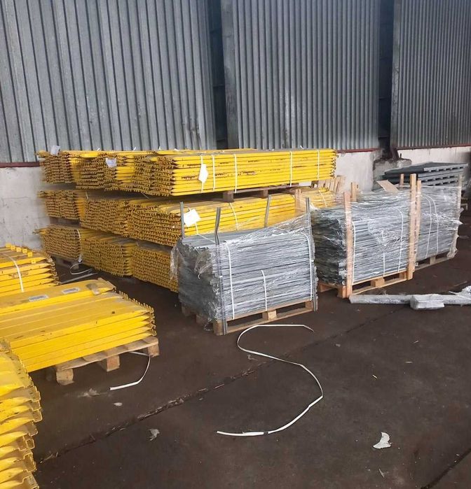 Стелаж БУ, палетні полочні, Паллетные стелажи БУ, Полочные стелажи БУ