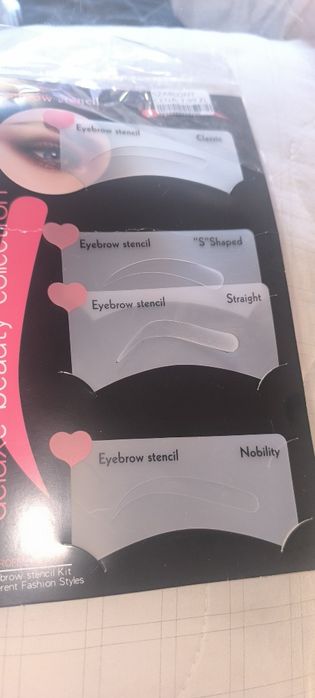 Szablony do brwi nowe