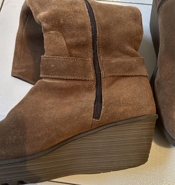 Botas em pele senhora