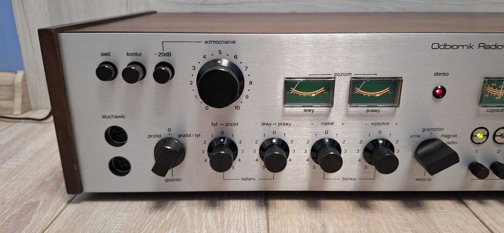 Unitra Amplituner Radmor 5102 Srebrny 81 R Zregenerowany PRZESTROJONY