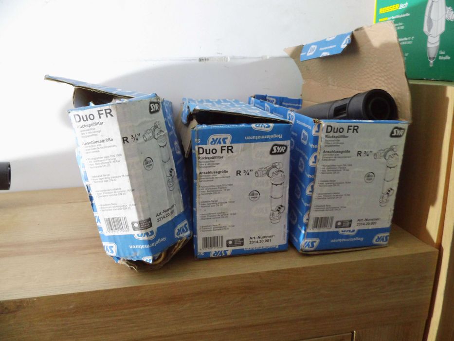 Syr Filtr do płukania zwrotnego DUO DFR 3/4"