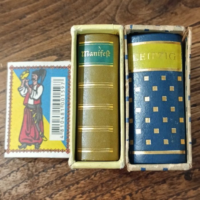 Редкая Миниатюрная книга Leipzig