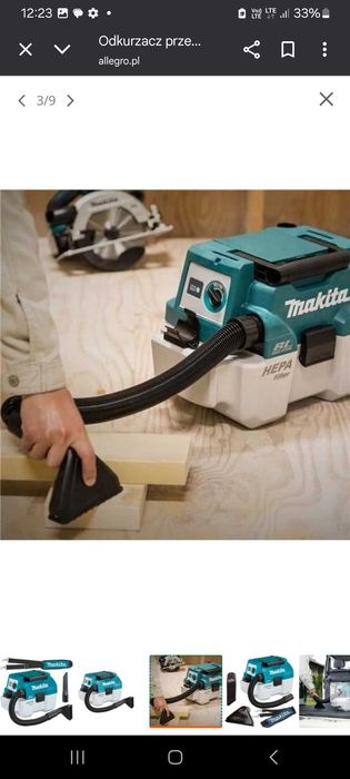 Odkurzacz makita