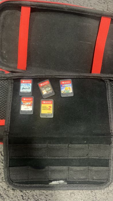 vendo nintendo  switch  1 com jogos