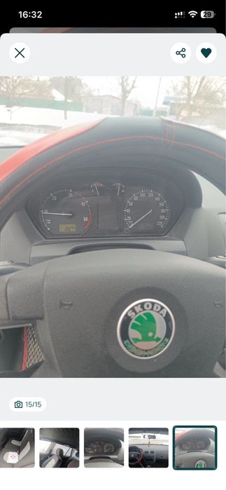 Продам автошкода фабия