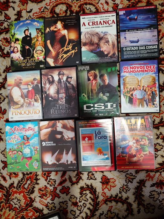 Lote de dvd filmes