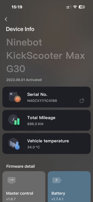 Продаж або обмін самокат     Ninebot KickScooter G30E MAX
