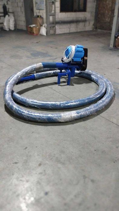 АКЦІЯГнучкий шнек для зерна, шнек безосевой, гибкий шнековый погрузчик