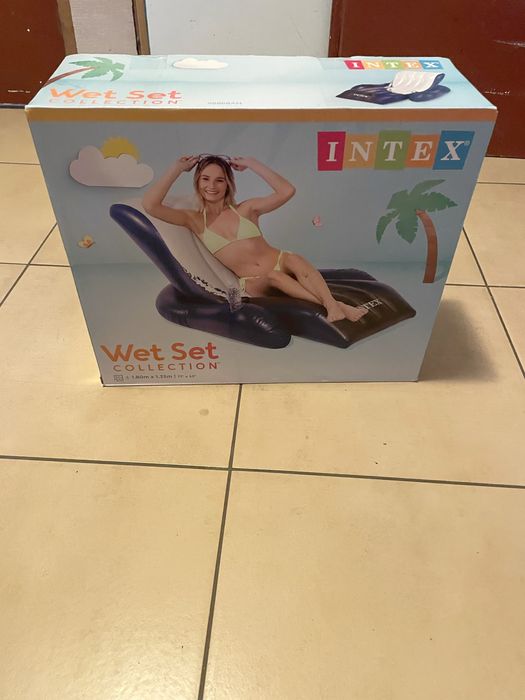 leżak basenowy intex dmuchany