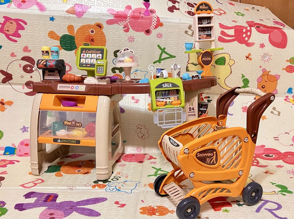 Ігровий набір, Дитячий магазин, Супермаркет, розвиваючий набір