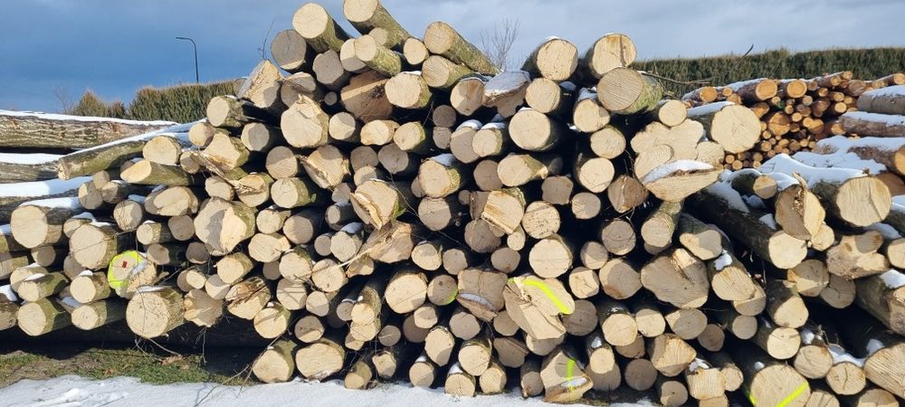 Drewno opalowe w wałkach grab buk sosna jodła