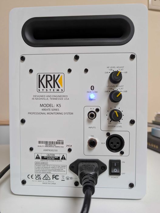 KRK Kreate 5 White - Monitores de Estúdio Ativos