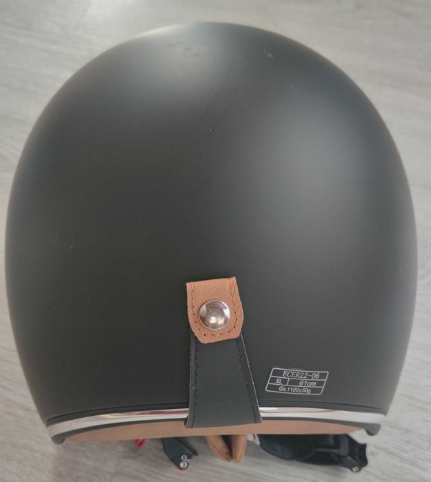 Capacete Aberto Novo KSK (cor preta)com viseira