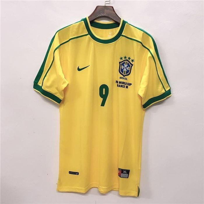 футболка збірна Бразилії 1998 Ronaldo,Роналдо