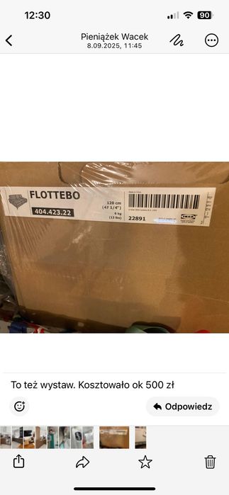 Florebbo pokrowiec na łóżko Ikea