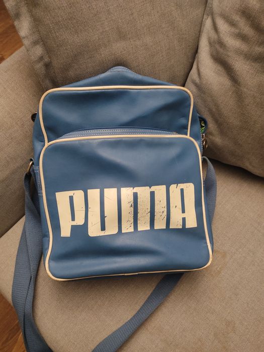Blue Puma Crossbody Bag